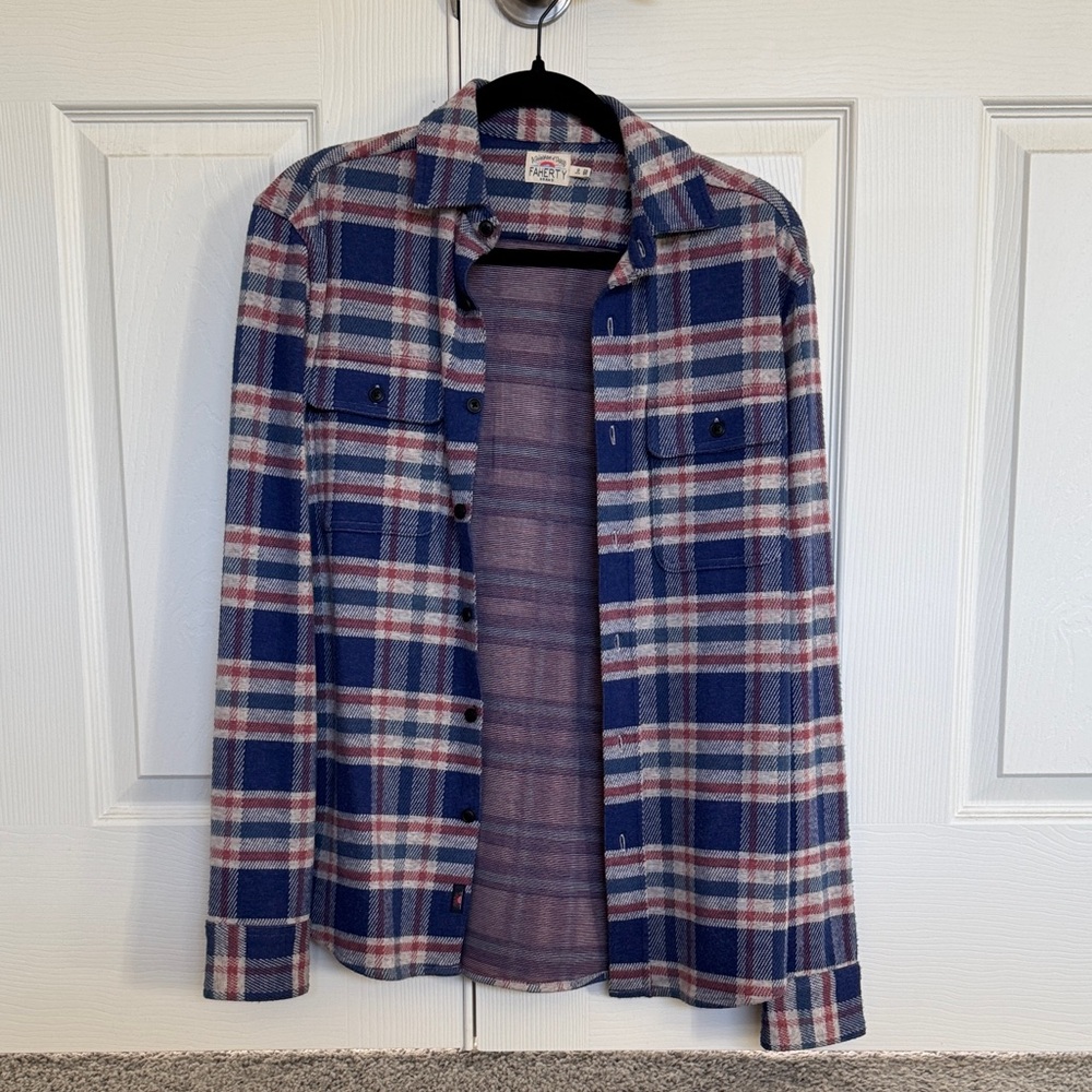 Faherty Legend Sweater Shirt - Men’s XS